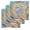 Brown, variant on Seahorse Coastal Kitchen Dish Towels for Drying Dishes Set of 3, Summer Nautical Starfish Coral Beige Waffle Weave Microfiber Hand Tea Bathroom Towels Quick Dry & Absorbent Towel 12x12