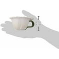 thumbnail image 3 of Ceramic White Daisy Flower Tea Cup and Saucer Set 6 Pieces, 3 of 4