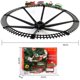 thumbnail image 3 of Injueey Juego de tren de Navidad con luces de sonido, riel eléctrico, decoración de árbol de Navidad, Mini pistas, regalos de juguete para Kits de decoración para fiestas, 3 of 6