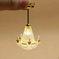 thumbnail image 3 of Furniture Miniature Ceiling Light Girls Decorative Ornaments Toy Miniature Light Portable Relieve Boredom Dollhouse Toys, 3 of 9