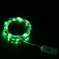 thumbnail image 2 of 100 cuentas LED, cadena de luces, cable de cobre USB, lámpara de fiesta, control remoto, 8 modos, luz decorativa, 10 m Inevent HA1354-04B, 2 of 2