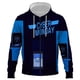thumbnail image 1 of Sudadera con capucha y cremallera para hombre y mujer, con estampado 3D de móvil, estilo Harajuku, para ordenador, 1 of 6