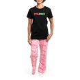 thumbnail image 4 of CafePress - Polirish Women's Dark Pajamas - Women's Short Sleeve Print T-Shirt and Pants Dark Cotton Pajama Set, 4 of 7