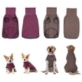 thumbnail image 3 of Dog Sweater Turtleneck Warm Winter Pullover Pet Clothes for Small Medium Large Dog, 3 of 9
