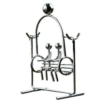 RENACLIPY Steel Balance Game Swing Sculpture Ingenious Design Stress Relief Toy