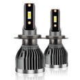 thumbnail image 1 of 2 uds IP68 bombillas LED para faros delanteros de coche a prueba de agua lámpara de conduc Abanopi  Faros de automóviles, 1 of 7