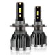 thumbnail image 1 of Faros de automóviles Irfora 2 uds IP68 bombillas LED para faros delanteros de coche a prueba de agua lámpara de conducción LED Kit de conversión todo en uno 60W 6000LM 6000K H7 Irfora Faros de automóviles, 1 of 7