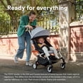 thumbnail image 2 of Stokke YOYO 6+ Color Pack, Air France Blue - Textiles Only: Seat Pad, Extendable Canopy & Zipped Back Pocket - Requires YOYO3 Frame (Sold Separately), 2 of 5