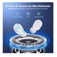 thumbnail image 3 of Audífonos in-ear inalámbricos Bluetooth 5.3 con Micrófonos 1Hora A8s TWS blanco, 3 of 4