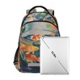 thumbnail image 7 of FORMRS Kids School Backpack Elementary Student Unisex Travel Bookbag with Reflective Stripes, Green Goldfish, 7 of 7