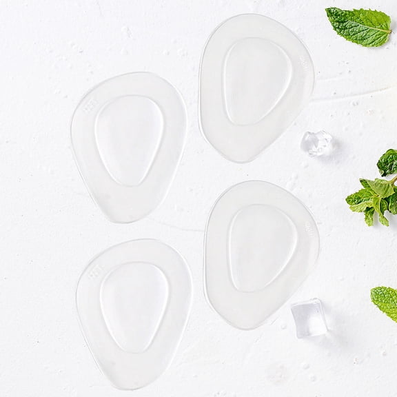 LEORX 2 Pairs Shoe Cushion Pads for Women with Non-slip and Thicken Insoles in Gel Material