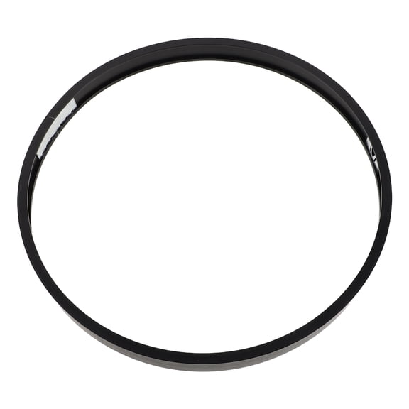 POPETPOP Sleek Black Aluminum Circular Frame, Lightweight, for DIY Wall Decor