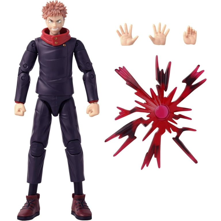 Jujutsu Kaisen Action Figure Yuji Itadori Black Flash Ver 6.5 Inch