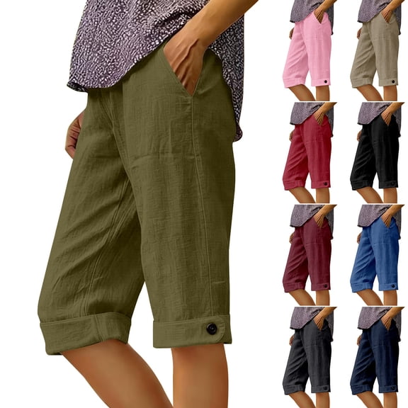 Only Moment Women's Drawstring Sweat Shorts Cotton Sport Shorts Summer Athletic Cycling Hiking Sports Shorts Womens Cargo Shorts Black,S