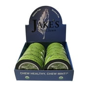 Jake's Mint Herbal Chew Spearmint Pouch Tobacco & Nicotine Free - 10 Cans