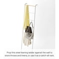 thumbnail image 2 of Yamazaki Home Leaning Storage Ladder, White, Steel, Supports 13.2 pounds, 2 of 5