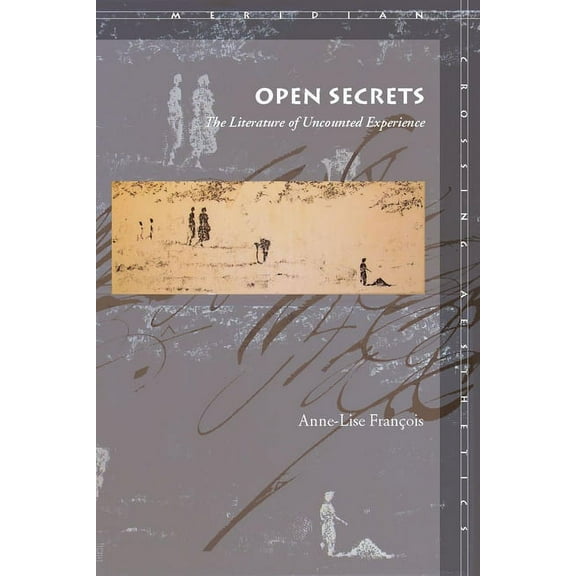 Meridian: Crossing Aesthetics: Open Secrets : The Literature of Uncounted Experience (Hardcover)