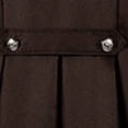 thumbnail image 5 of Hulanddfd Mens Coat Gothic Long Trench Coat, Stand Collar Double Breasted Outerwear with Silver Buttons, Vintage Wear, 5 of 8