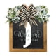 thumbnail image 2 of Fiudx Decoraciones navideñas para interiores Corona decorativa para puerta de entrada con apellidos durante todo el año, placas colgantes delante de la puerta, 2 of 3