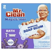 Mr. Clean Magic Eraser Non-Scratch Eraser Sponge For Bath and Tile Lavender Scent