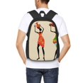 thumbnail image 4 of Easygdp African Women Mochila de Gran Capacidad Minimalista Ideal para Escuela, Viajes y Uso Diario, 4 of 6