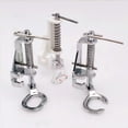 thumbnail image 3 of YEQIN 3pcs Large Metal Darning/Free Motion Sewing Machine Presser Foot for All Low Shank Brother Singer Janome Babylock and More Sewing Machines - Include Close Toe, Open Toe and Quilting Foot, 3 of 5