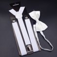 thumbnail image 1 of Tirantes hipster de moda para hombres adultos, tirantes con lazo para hoteles y padrinos de boda, 1 of 6