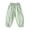 E078-Green, variant on hengsof Girls Fashion Solid Color Casual Jogger Pants Summer Lightweight Drawstring Pocket Sweatpants for Kids 12 Months-11 Years