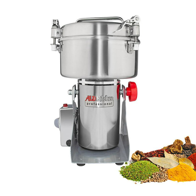 ALDKitchen Grain Mill Grinder, Electric High-Speed Grinder Machine, Wheat, Spices & Nut Chopper