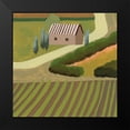 thumbnail image 2 of Wang, Melissa 12x12 Black Modern Framed Museum Art Print Titled - The Hill Village III, 2 of 5