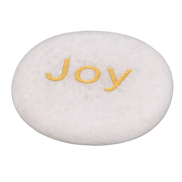 Encouragement Stone, Inspirational Marble Rock with Postive Words Engraved, Bulk Faith Zen Gratitude Healing Stone, Motivated Stone Amulets Motivational Decoration for Prayer
