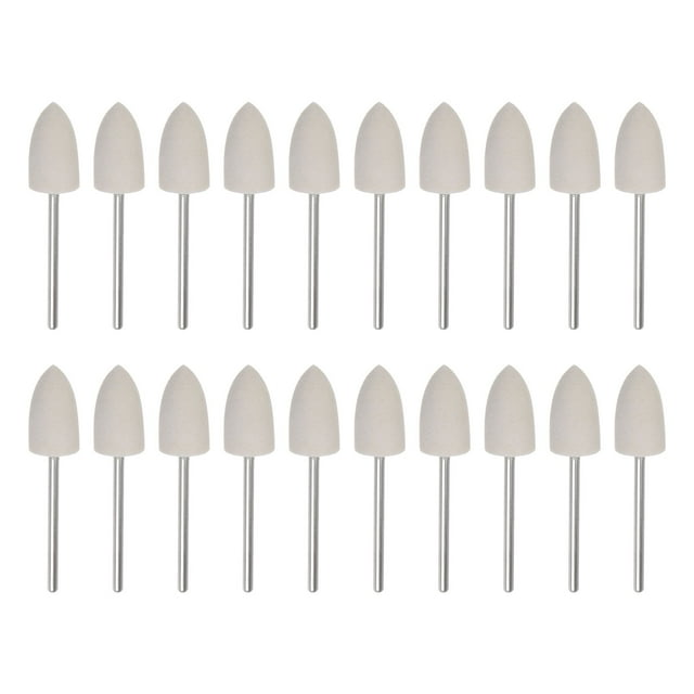 Unique Bargains Mandrin Monté en Feutre de Laine 10mm x 18mm Tige Conique 1/10 Pouce, 20 Pcs