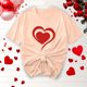 thumbnail image 5 of Camisetas de Manga Corta para Mujeres, Camiseta de Cuello Redondo Impresa de Moda, Primavera Y Verano Casual, 5 of 8