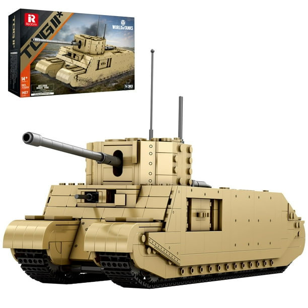 Set de bloques de construcción Reobrix TOG2 Tank WW2 British Armed 77032