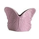 thumbnail image 2 of Florero de mariposa, florero de mesa, centros de mesa, escultura decorativa, florero de cerámica para gabinete, dormitorio y escritorio, 2 of 9