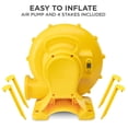 thumbnail image 4 of Castillo hinchable Sunny & Fun con doble tobogán para 4 niños, 4 of 5
