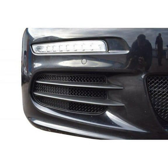 Porsche Panamera 970 Facelift - Outer Grill Set - Black Finish (2013 to 2016)