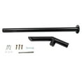 thumbnail image 5 of Metal Handrail Single Post Handrail Iron Handrail for 1-2 Steps Stairs Railing, 5 of 16