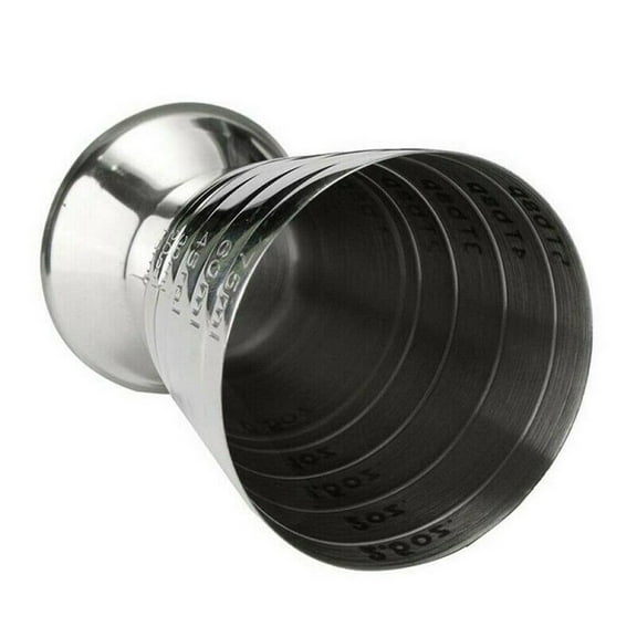 75ml Stainless Steel Measure Cup Jigger Shot Drink For Spirit Mixed Cocktail Beaker