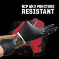 thumbnail image 2 of Venom Steel Premium Industrial Nitrile Gloves, One Size Fits Most, Black, 50 Count, 2 of 7