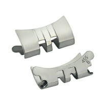 2 END LINK PIECE FOR JUBILEE BAND ROLEX LADY 6916 6917 69173 69174 69179 13MM