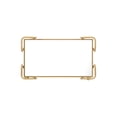 thumbnail image 3 of Linon Gina Mid-Century Bar Cart, Gold, 3 of 4