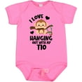 thumbnail image 3 of Inktastic Monkey I Love Hanging out with My Tio Boys or Girls Baby Bodysuit, 3 of 5