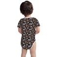 thumbnail image 5 of Daiia Mushrooms and Leaves Printed Unisex-Baby Short Sleeve Onesies Bodysuits Baby Climbing Clothes Soft and Comfortable Romper with Expandable Shoulder Design-6 Months, 5 of 8