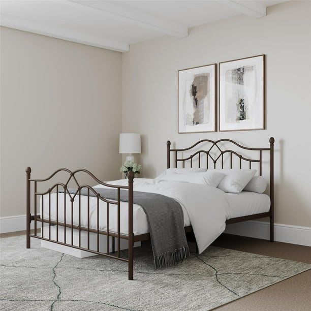 Tokyo Metal Bed In Bronze Full, How To Get Rid Of Bed Frame Nyc