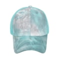 thumbnail image 3 of TOPTIE Womens Cotton Polyester Tie Dye Ponytail Baseball Cap, 3 of 7