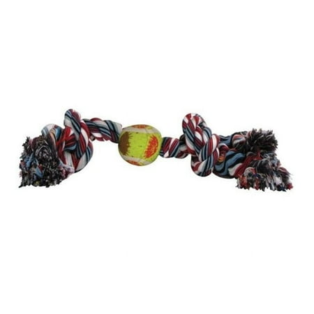 UPC: 0072929038853 | Diggers 03885 Rope with Tennis Ball Dog Toy