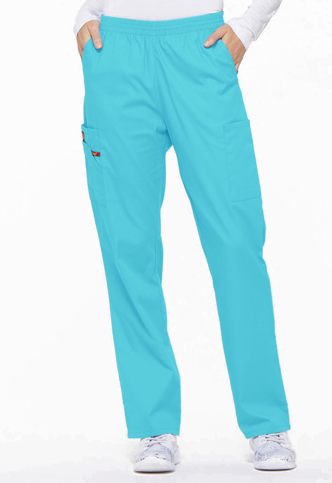 Dickies EDS Signature Scrubs Pant for Women Natural Rise Tapered Leg ...