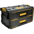 thumbnail image 2 of DEWALT Tough System Durable Tool Boxes and Organizers, Yellow, 21.25 x 13.65 x 12.68 Inches, 17.6 lb, 2 of 4