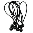 thumbnail image 2 of Cuerda elástica de bola de 6''/5''/8'', correas de amarre para carpas, lonas para acampar Negro 8 pulgadas, 2 of 9